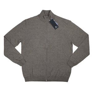 Matinique 100% Wool Full Zip Mason Collection Lightweight Men's Sweater XXL NWT
